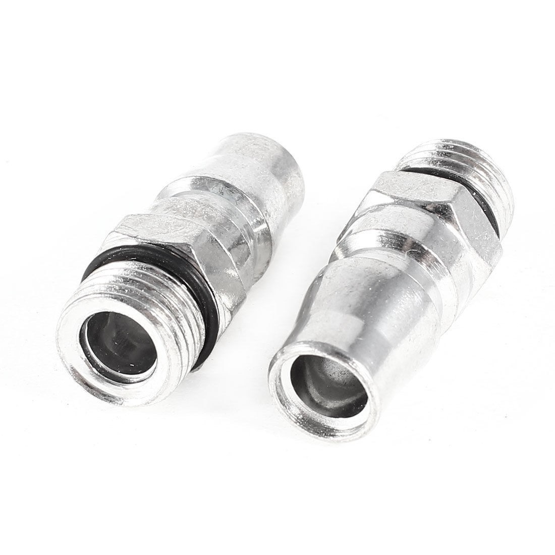 2pcs 1 4PT Male Thread Diameter Air Quick Coupler Connector Fitting