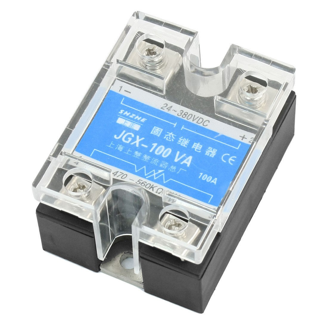 JGX-100VA DC 24-380V 100A Resistance Type Adjustable Solid State Relay