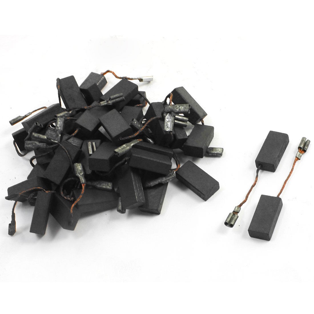 40Pcs 39/64"x5/16"x1<wbr/>/5" Carbon Brushes for Bocsh 6-100 Angle Grinder