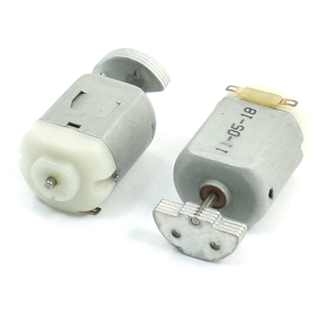 2pcs D Shape Shaft Cylinder Electric Mini Vibration Motor 5200RPM 3VDC