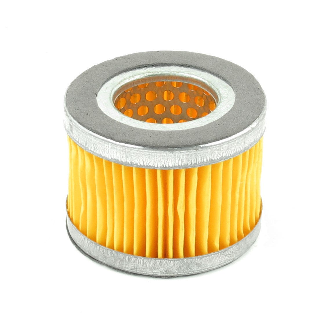 Yellow Svlier Tone Perforating Inside Air Column Shape Muffler Filter