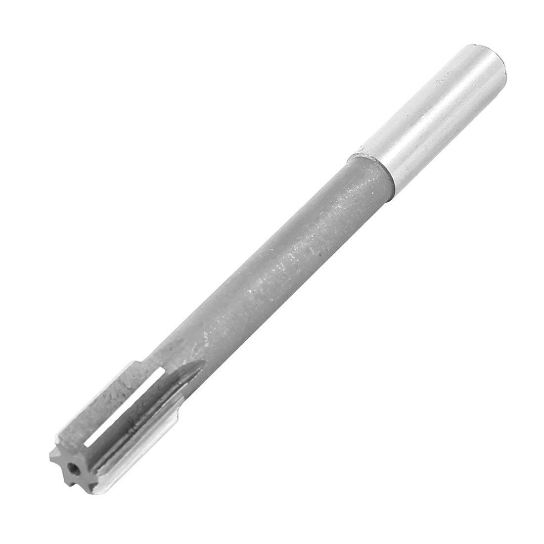 145mm Length 6 Flute HSS Straight Shank Machine Milling Chucking Reamer