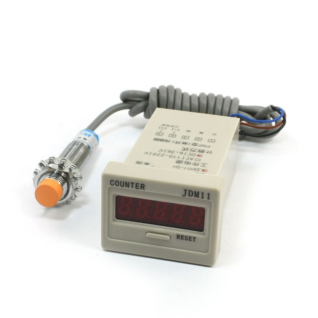 DC 6V-36V 4mm Inductive Proximity Sensor Switch LJ12A3-4-Z/BY w Counter