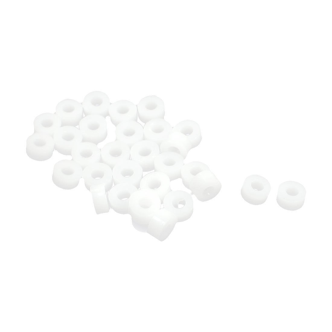 RC Boat Car Motor Plastic Spacer Gasket Sleeve 2mm x 5.5mm x 2.5mm 30 Pcs