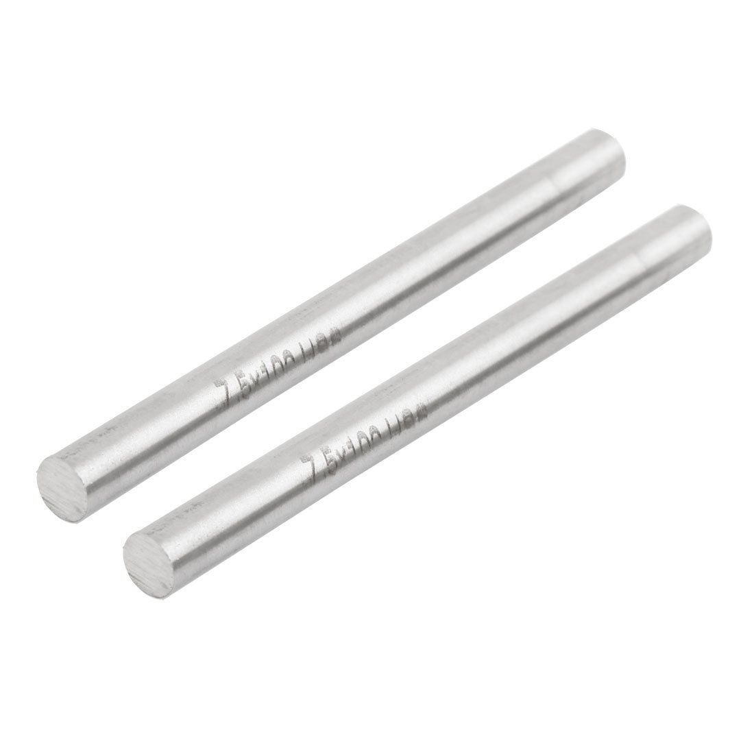 2pcs High Speed Steel Round Turning Lathe Carbide Bars 7.5mm Dia 100mm Long