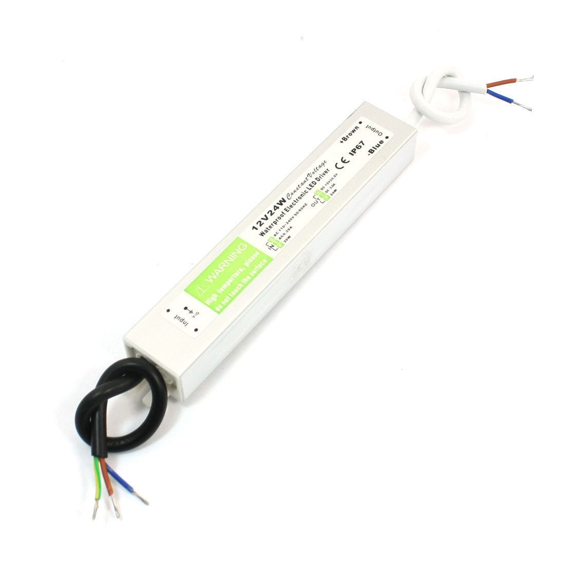 AC 110-240V to DC 12V 24W Waterproof LED Light Lamp Power Supply Driver