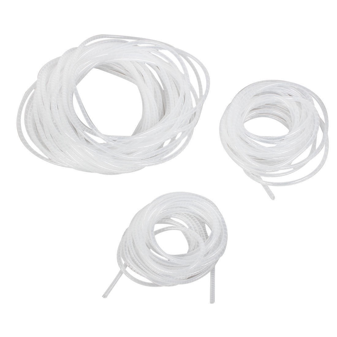 3 in 1 15M 4M 4.8M Long PE Polyethylene Spiral Cable Wire Wrap Tube 4mm
