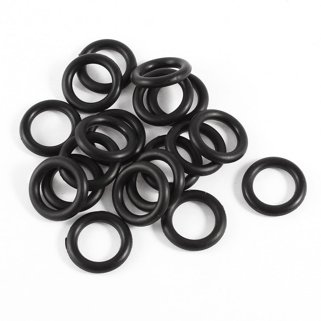 20 Pcs 20mm x 13mm x 3.5mm Mechanical Rubber O Ring Oil Seal Gaskets Washers