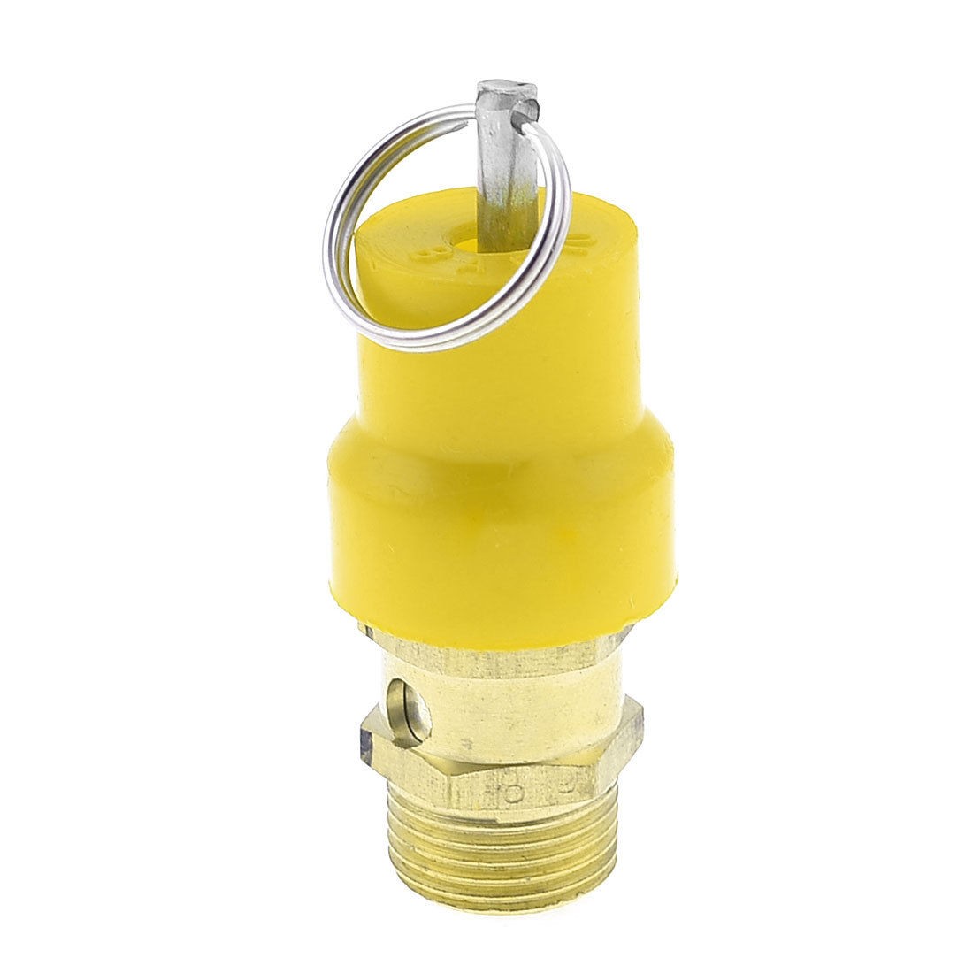 20mm Dia Thread 10 Bar Plastic Metal Air Pressure Relief Valve