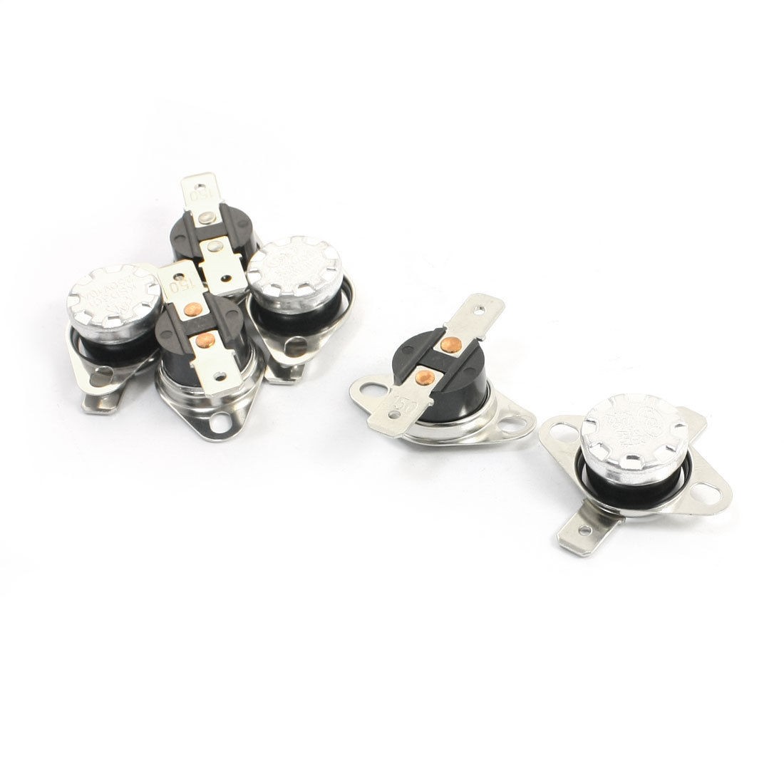 6pcs KSD301 Normal Close 150C Tehermostat Temperatur Controlled Switch
