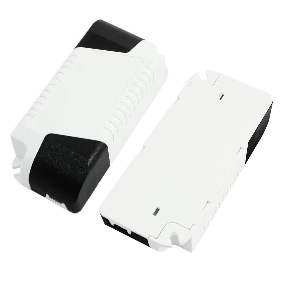 2Pcs White Black 88mmx39mmx25mm LED Driver Enclosure Junction Boxes