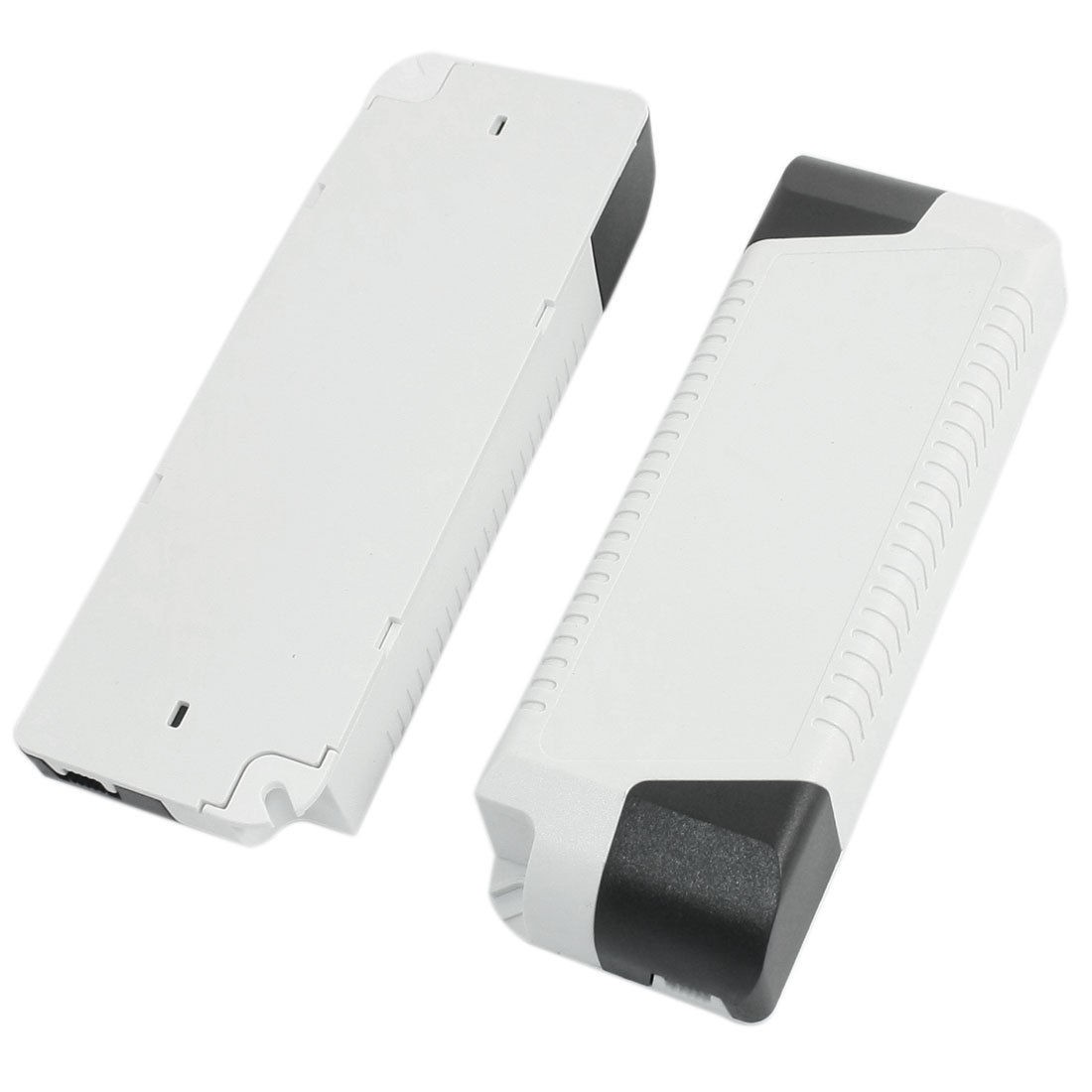 2pcs Black White 132x45x24mm LED Driver Power Supply Junction Boxes