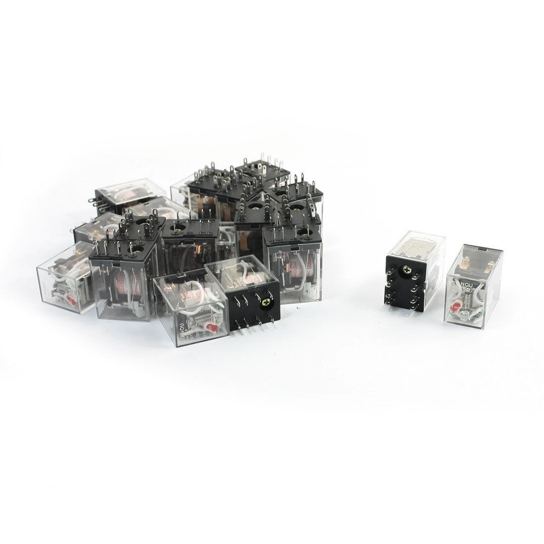 20pcs MY2J HH52P AC 220/240V DPDT 2NO 2NC 8 Pin General Purpose Power Relay