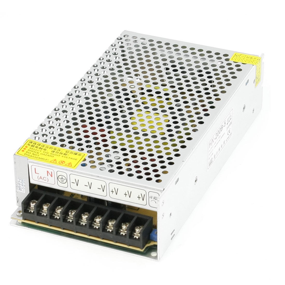 Switch Driver Supply Adapter for LED Stripe Light 200W 176-242VAC 5V 40A