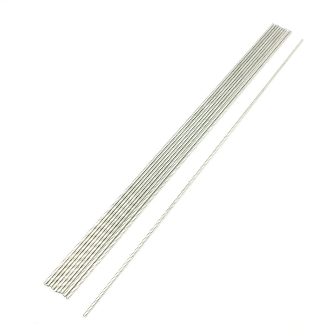 RC Airplane 11.8"x0.078" Stainless Steel Round Bar 10 Pcs