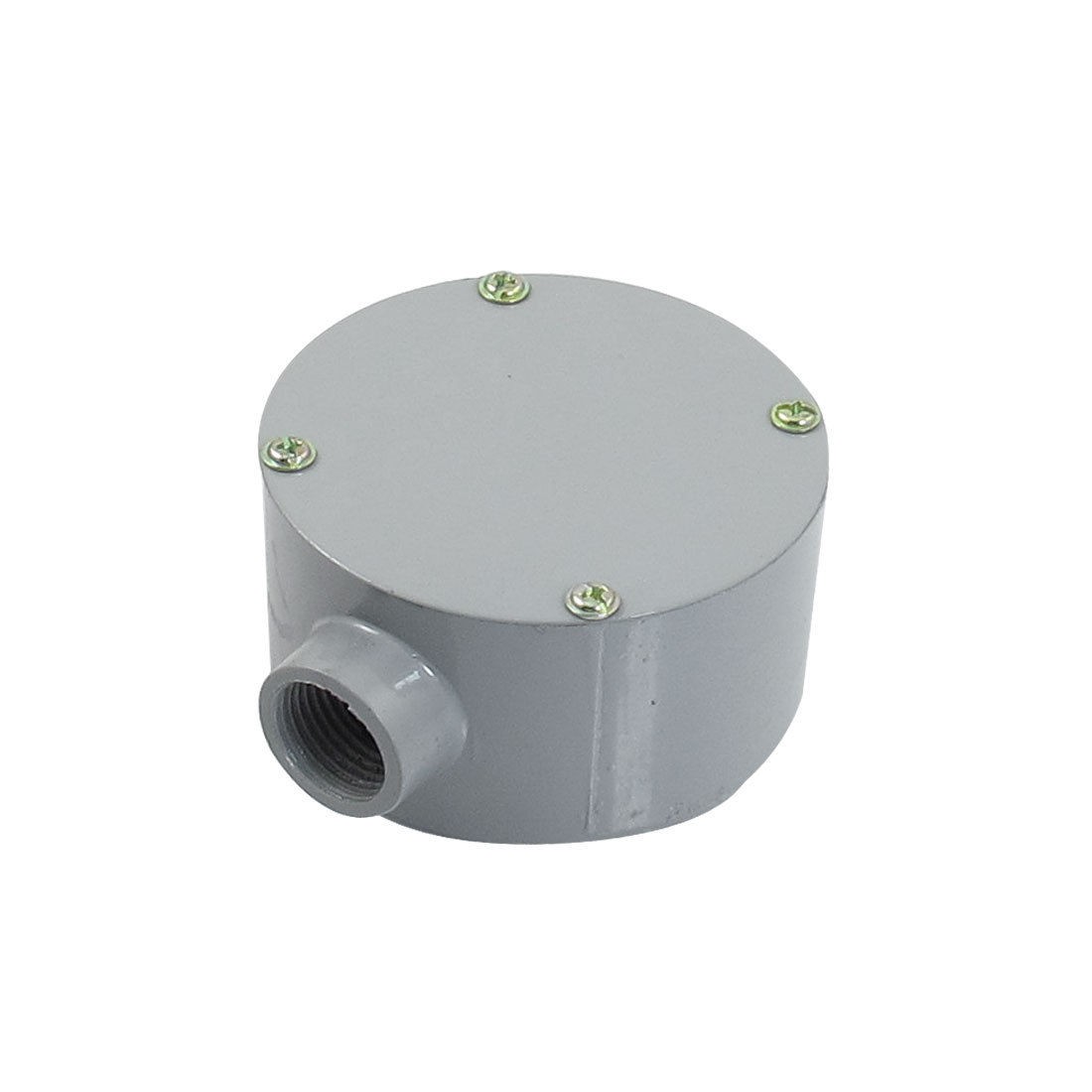 G1 2" Dia One Hole Connecting Metal Round Water Proof Junction Box
