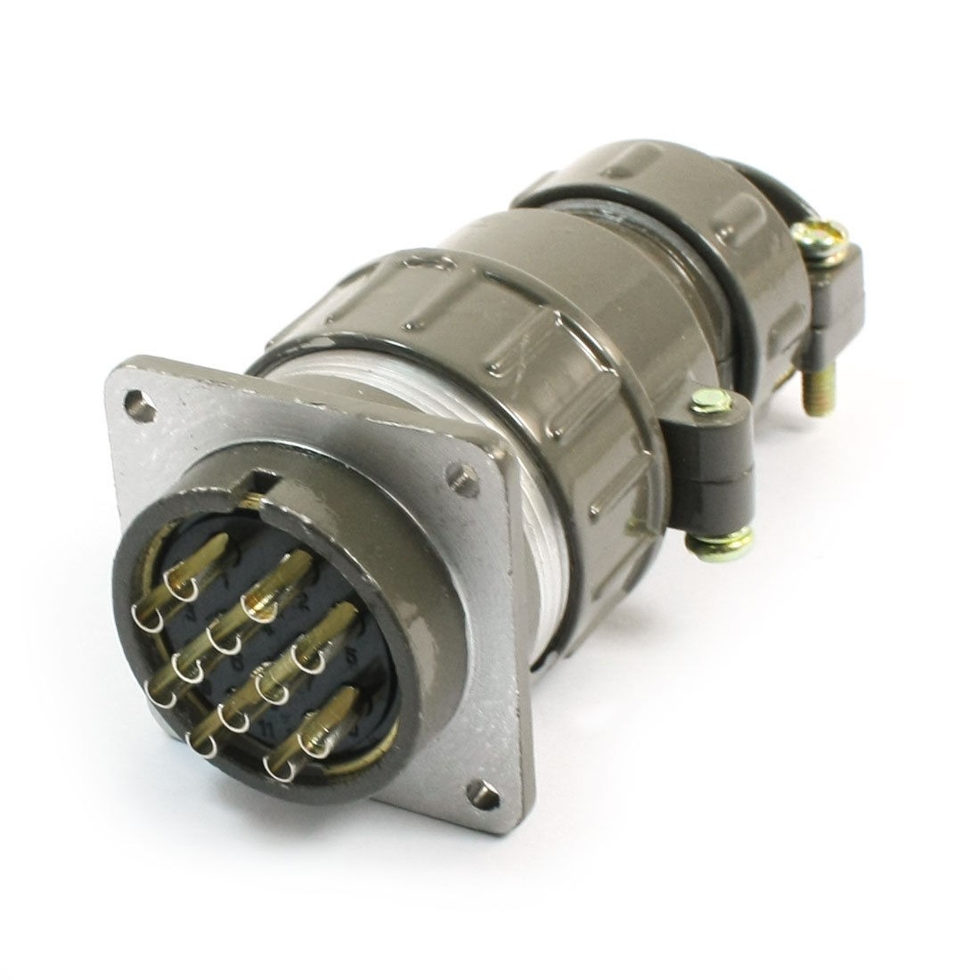 P32-12 Core 32mm 12 Pin Stepper Motor Aviation Connector Plug