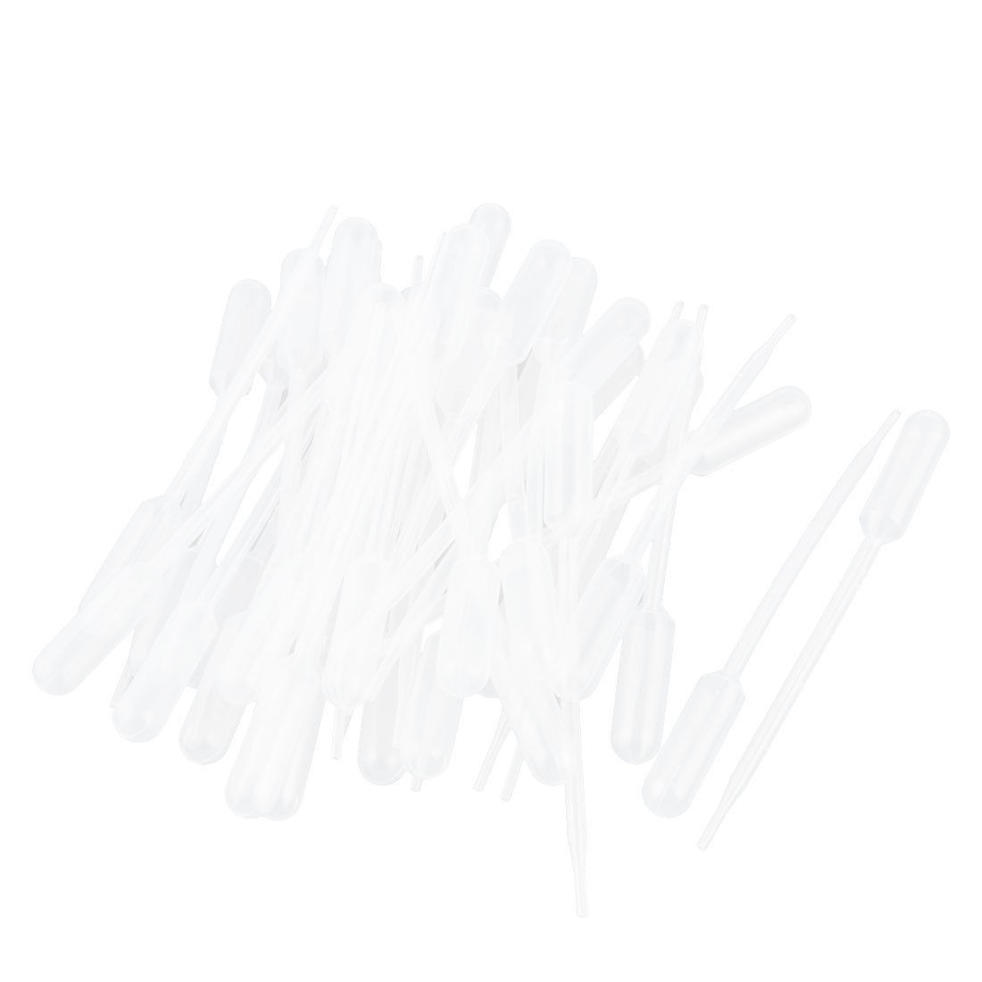 Chemical Lab Squeeze Type Disposable Graduated Pipettes 1ML 100 Pcs