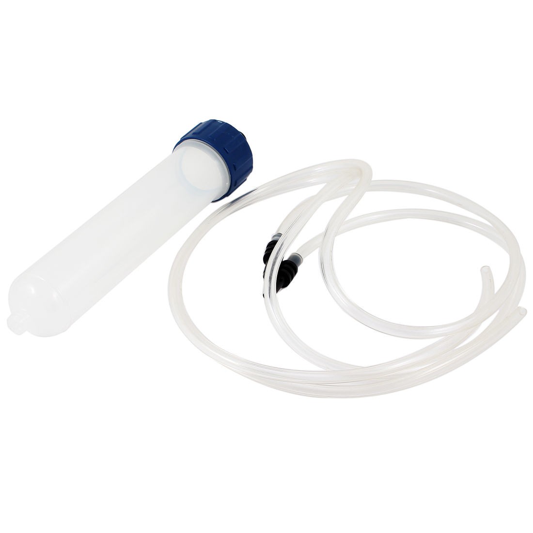 Plastic Air Tubing Glue Dispenser Syringe Barrel 100CC Clear w Adapter Tube