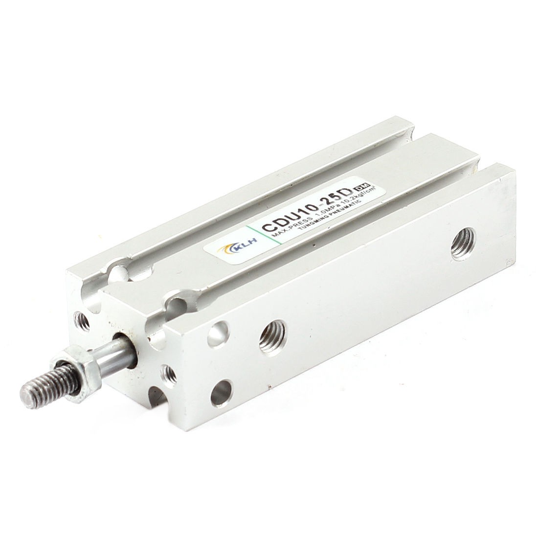 CDU10-25D 10mm Bore 25mm Stroke Double Actuator Single Rod Air Cylinder