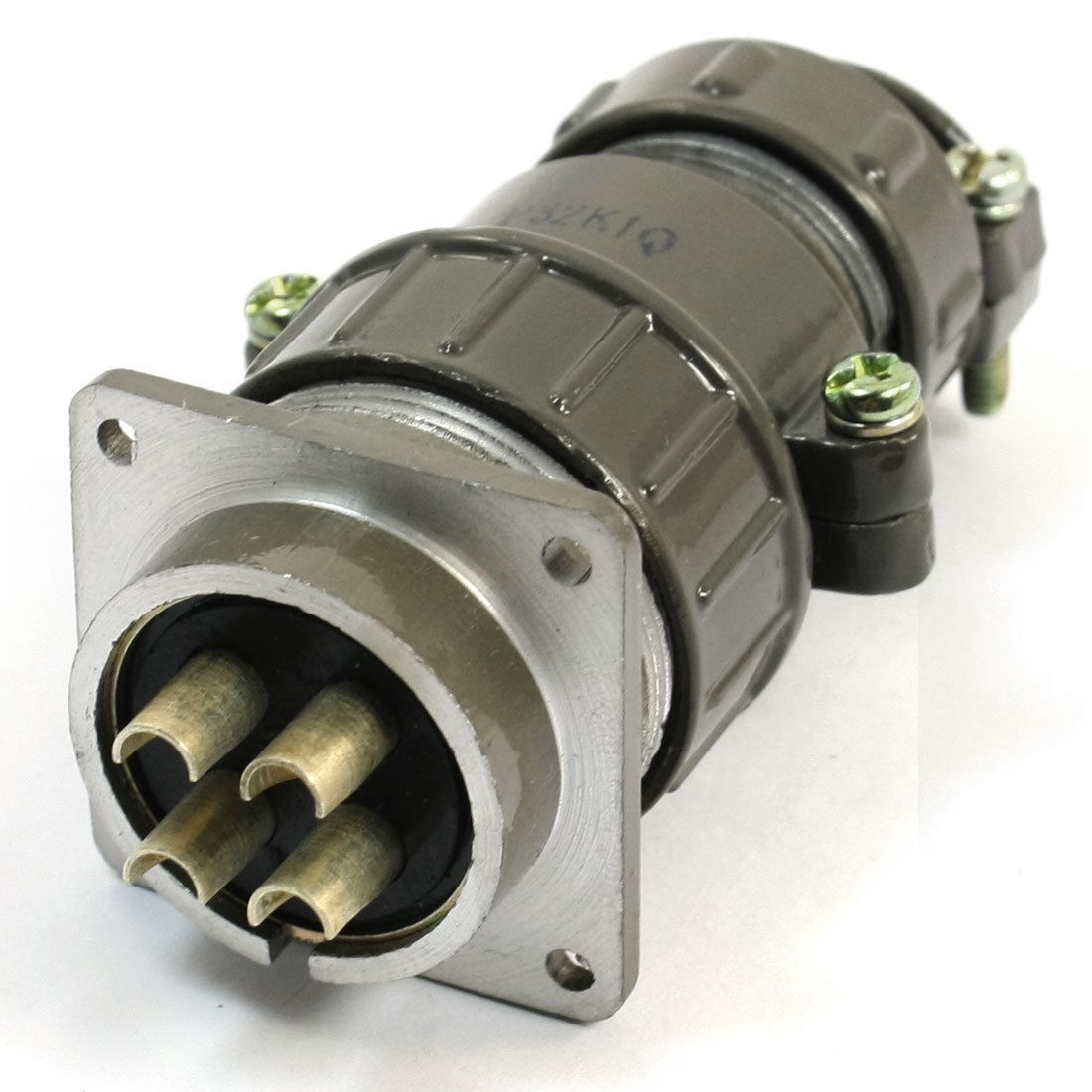 Waterproof Aviation Male Female Plug Connector Adapter 4Pin 32mm P32-4 Core