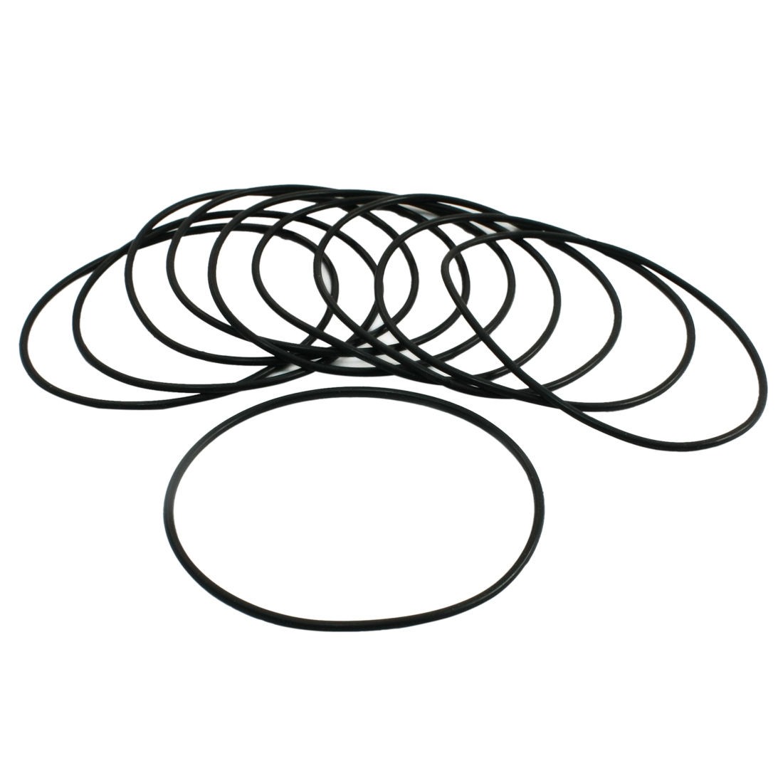 10Pcs 85mm x 2.4mm Flexible Rubber Sealing Oil Filter O Rings Gaskets Black