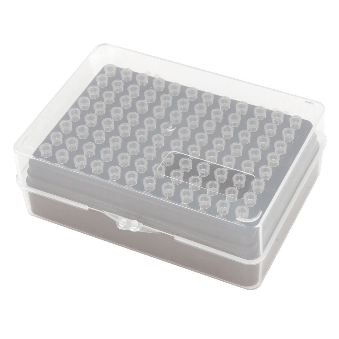 Covered Pipettor Tip Rack Holder Case Pipette Tips 10ul Set for Lab