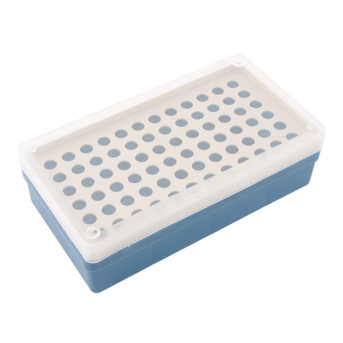 Plastic Rectangular 72 Holes 0.5ml Centrifuge Tube Case Rack Holder