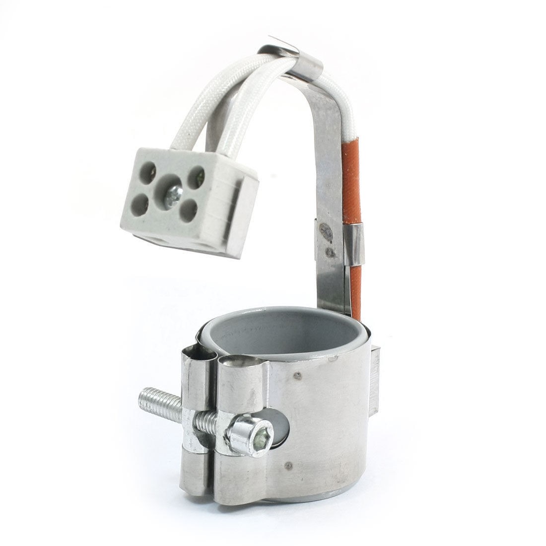 110V 300Watt 35mm x 35mm Screw Fixing Flexible Mica Insulated Band Heater