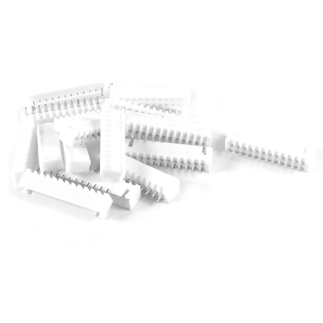 10 Pcs 2.54mm Pitch 12 Pin Single Row Straight IDC Pin Headers