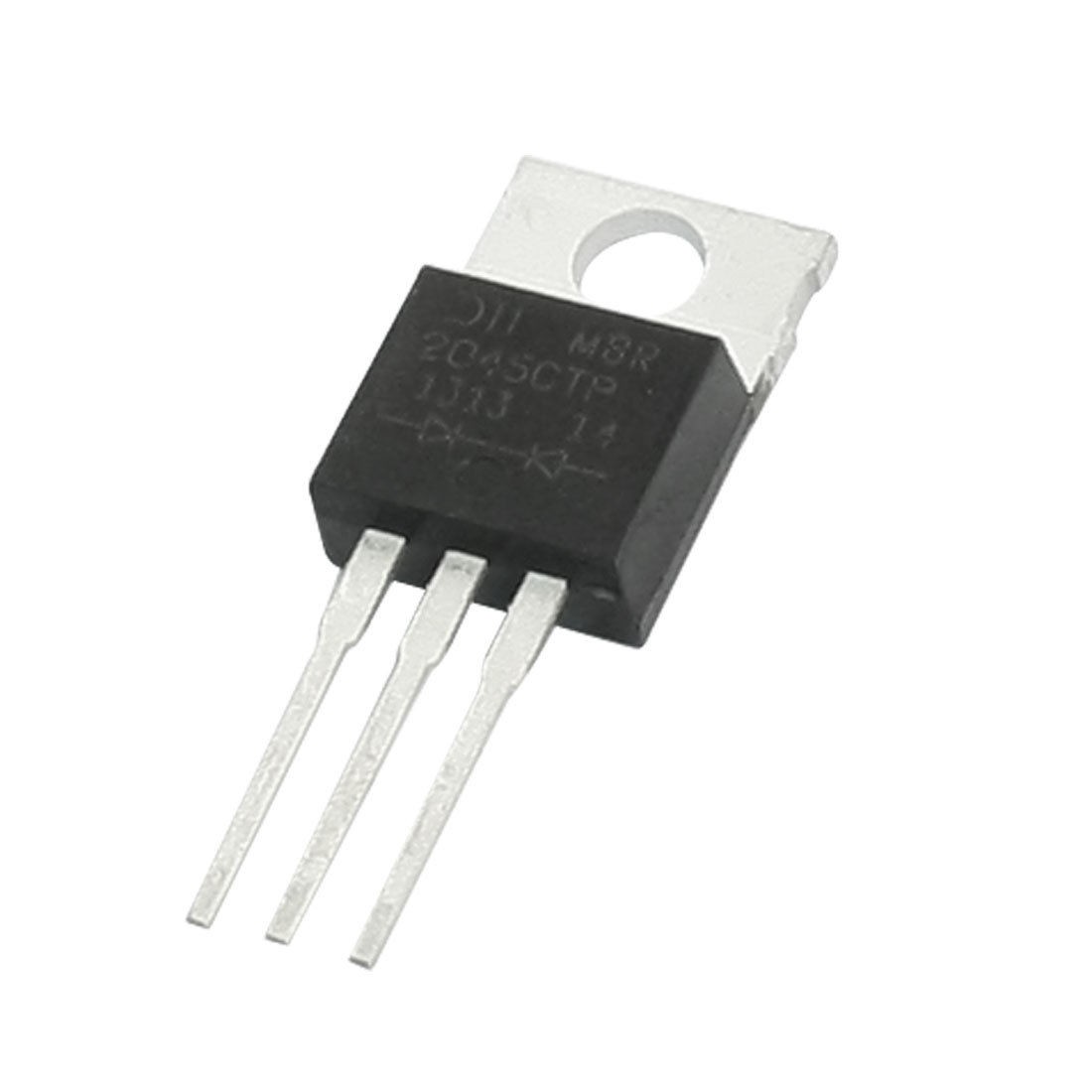 Electric Component MBR2045CTP 45V 20A 3Pin TO-220 Transistor