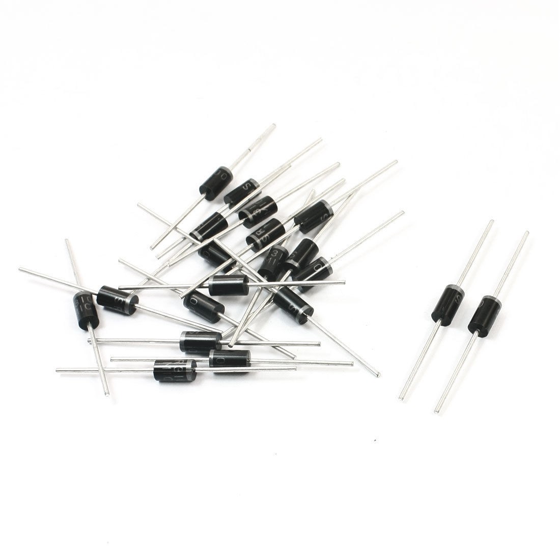 PCB Through Hole Schottky Barrier Rectifier Diodes 100V 3A SR3100 20Pcs