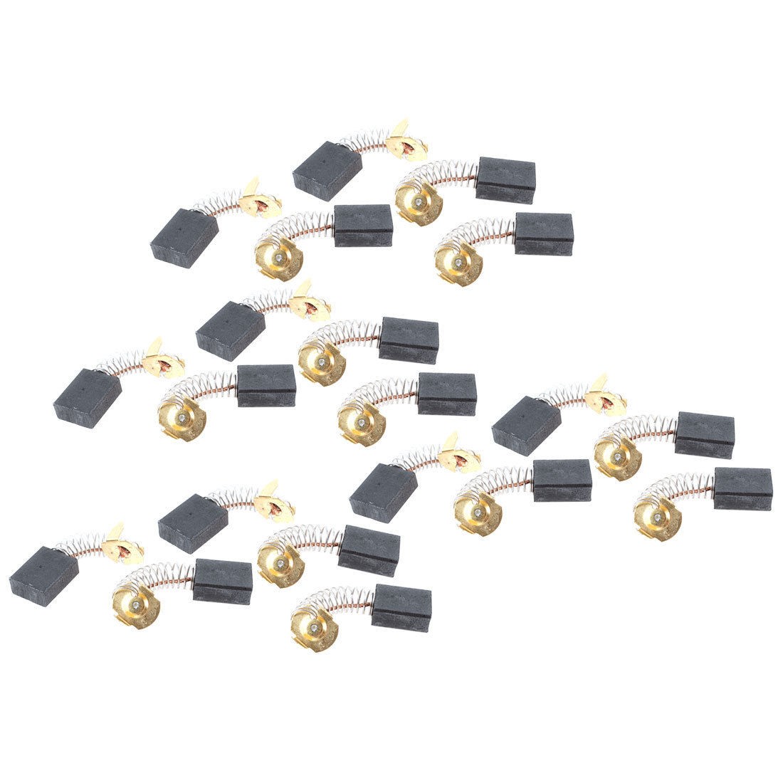 20 Pcs 16.3mm x 13.5mm x 6.3mm Electric Motor Carbon Brushes