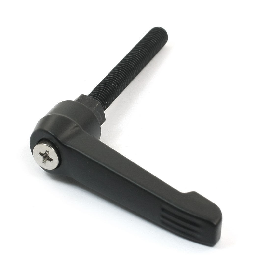 M8 8mm Dia 60mm Length Thread Metal Machine Adjustable Handle