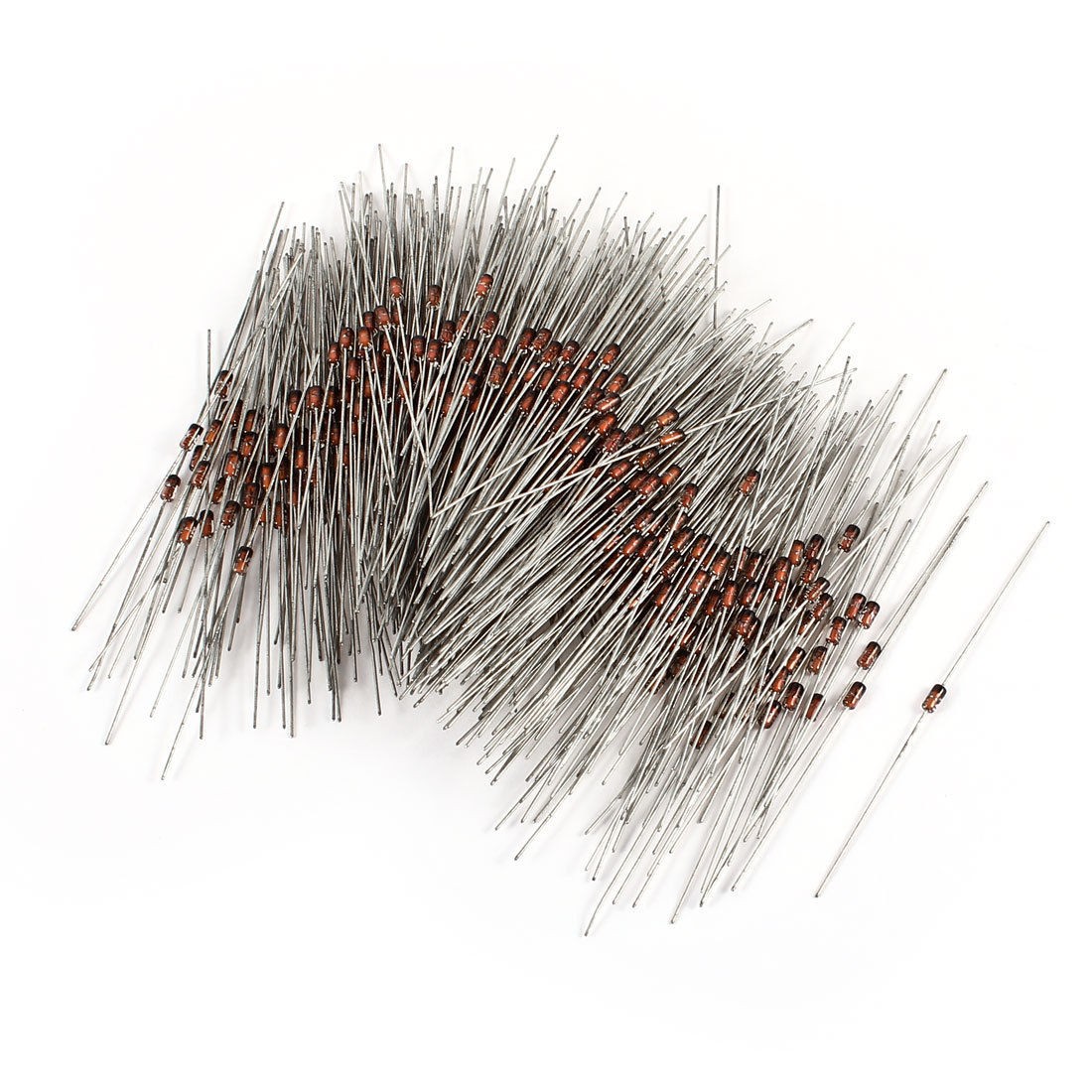 500 Pcs 2.7V 1/2W Electronic Zener Voltage Stabilizing Diodes