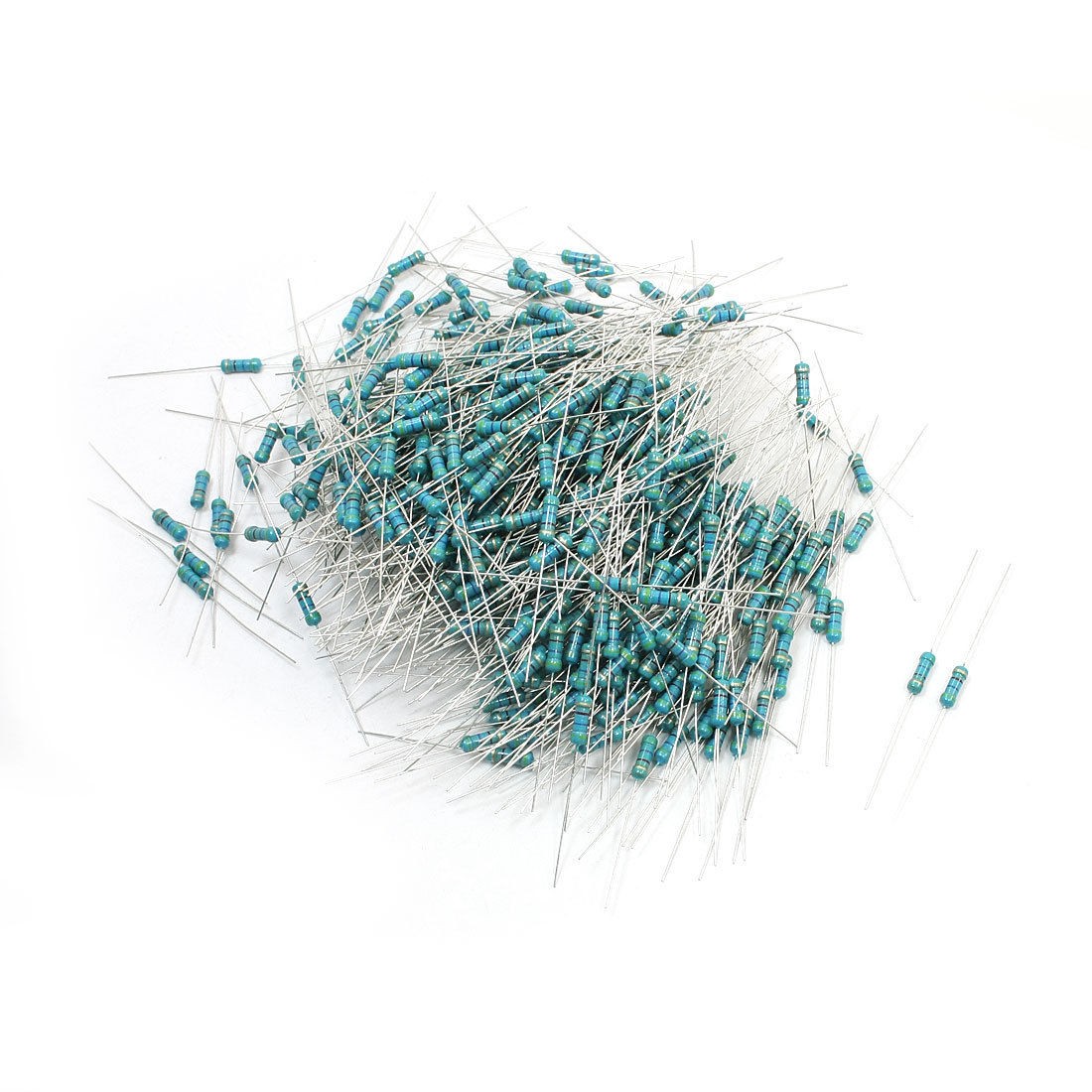 500Pcs 1/2W 4.7K Ohm 5% Tolerance Carbon Film Resistor Axial Lead