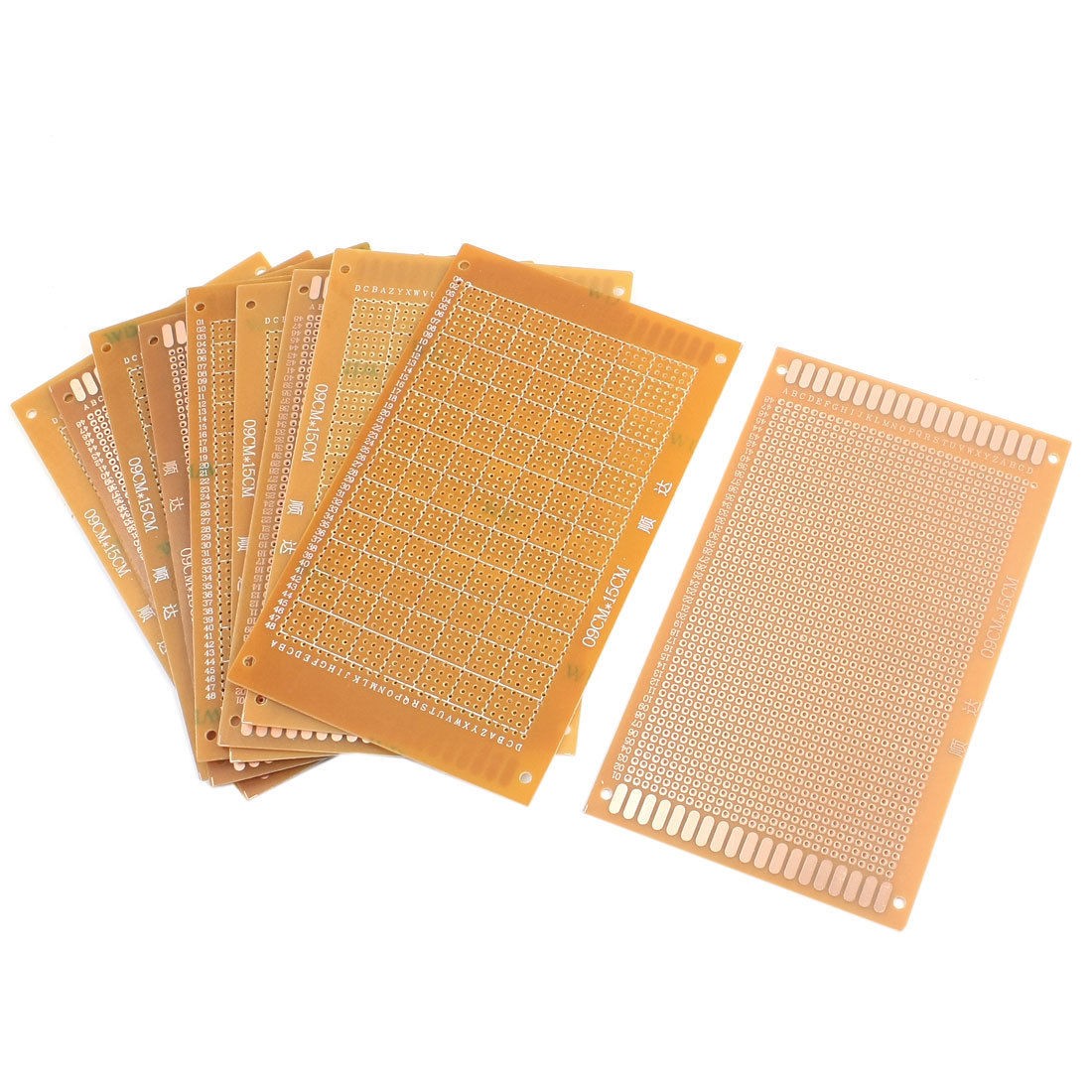 10Pcs 5cm x 9cm Electronic DIY Universal Single Side PCB Printed Circuit Board