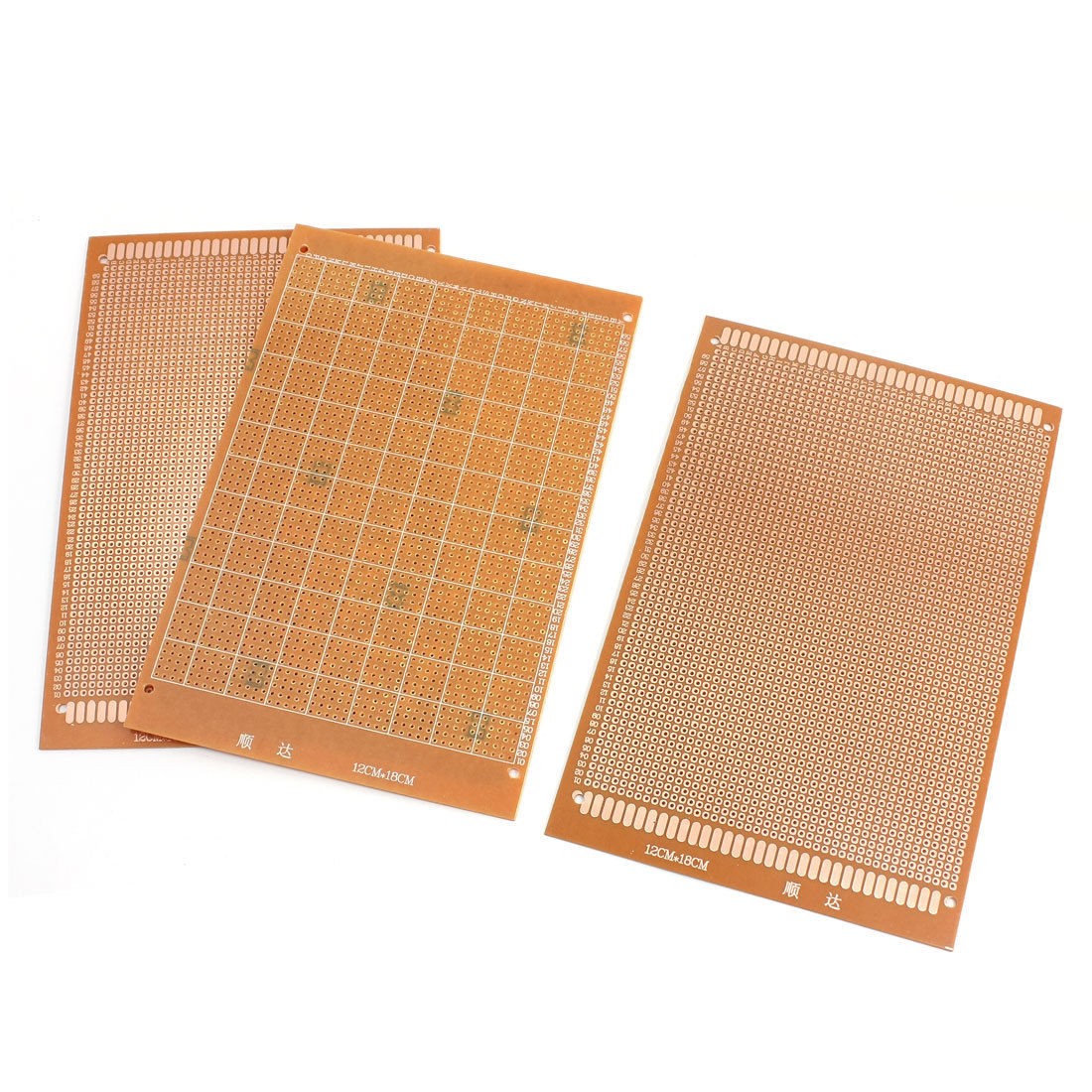 3Pcs Electronic DIY Universal Single Side PCB Printed Circuit Board 18cm x 12cm