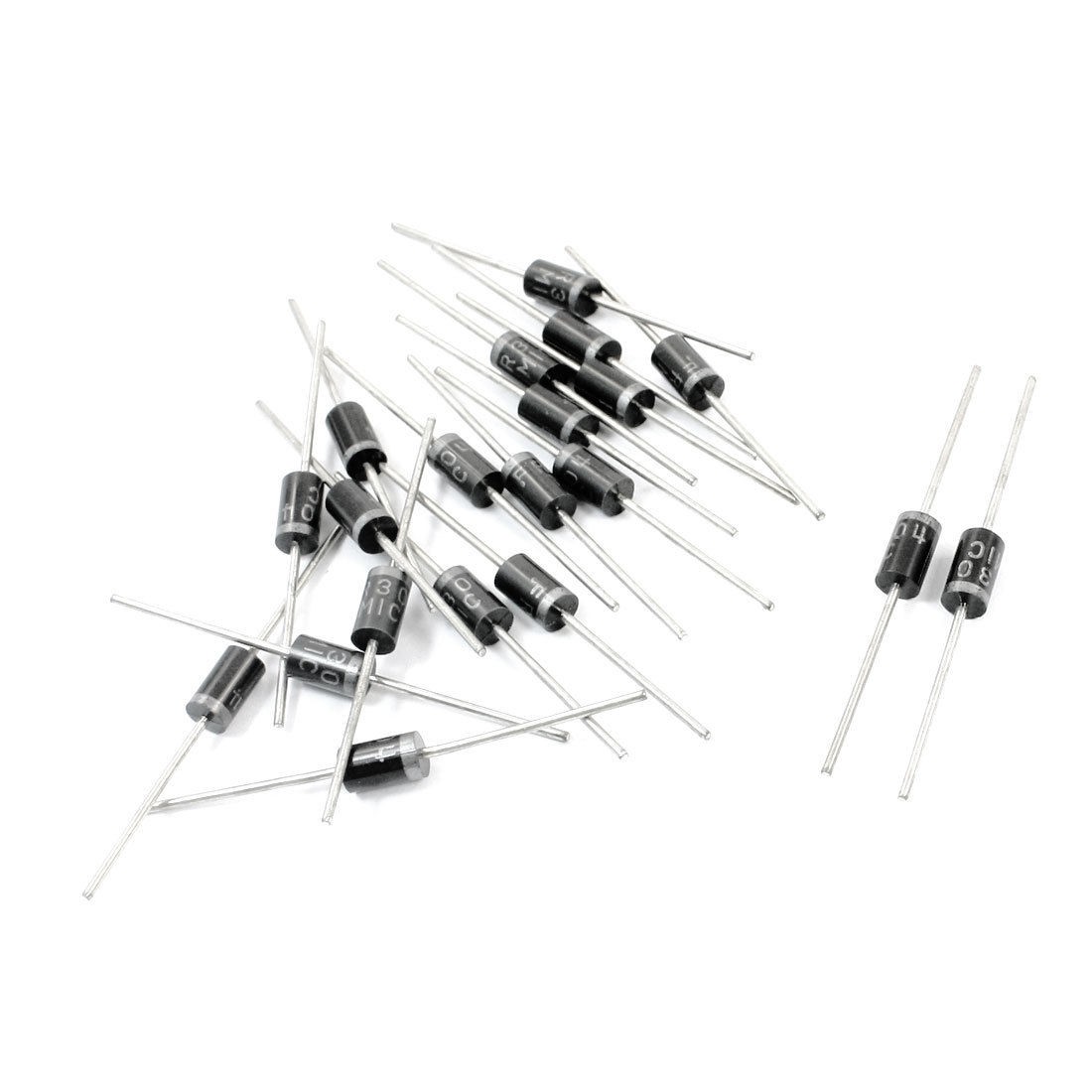 FR304 400V 3A PCB Through Hole Fast Recovery Diode 5mm x 9mm 20 Pcs