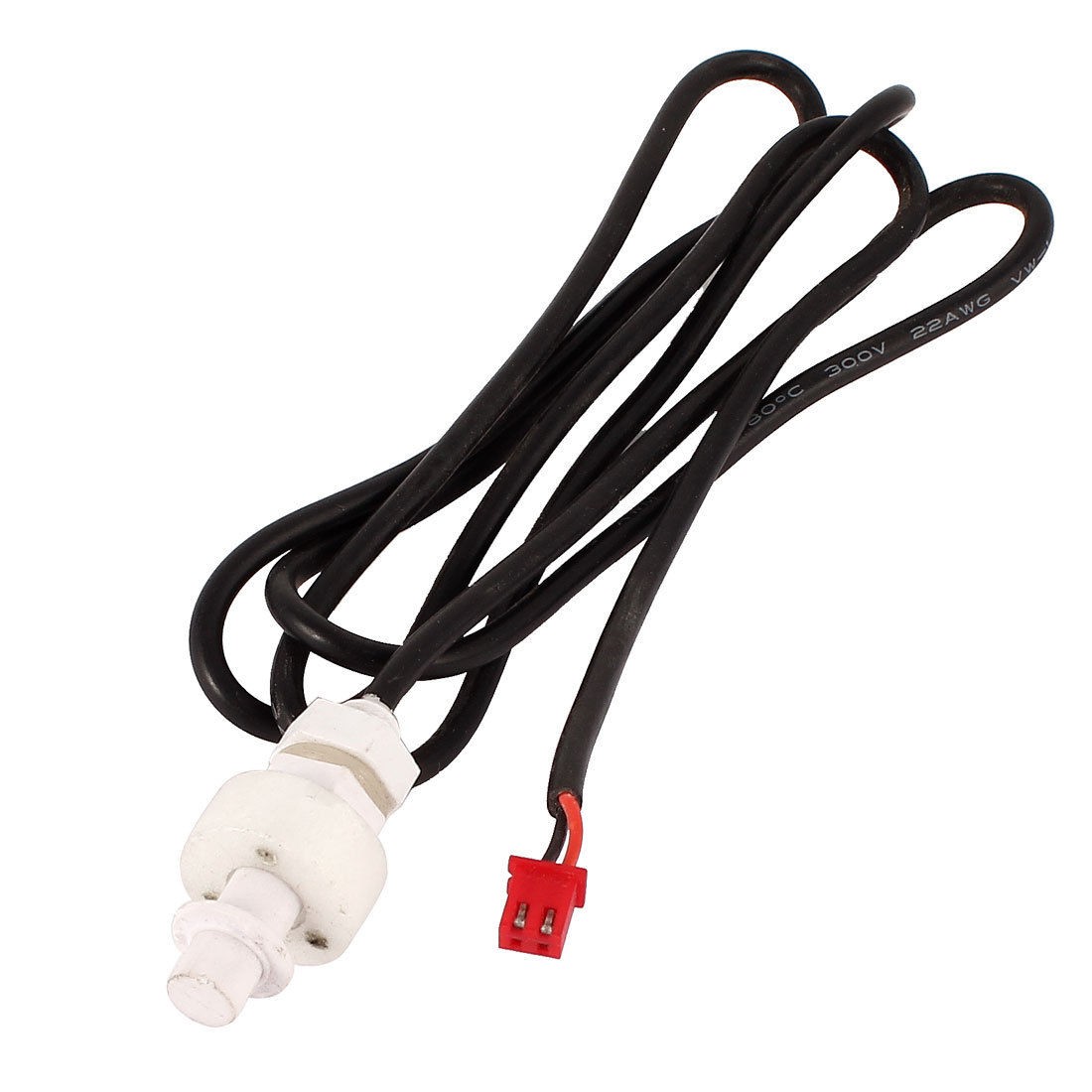 Air Conditioner 2 Pins Black White Water Level Sensor Liquid Float Switch Cable