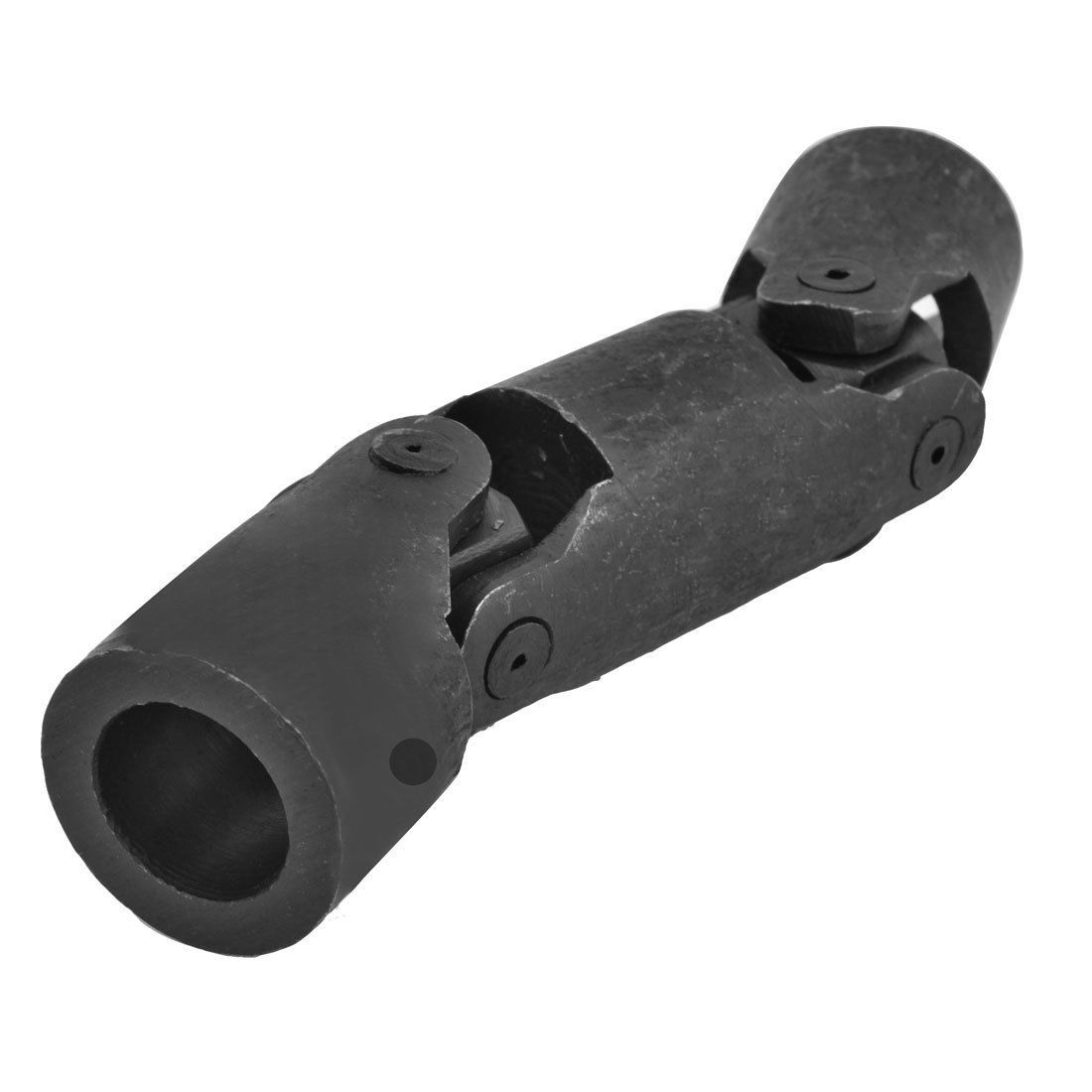 Black Metal 20mm Bore Dia Right Angle Joint Coupling Bearing