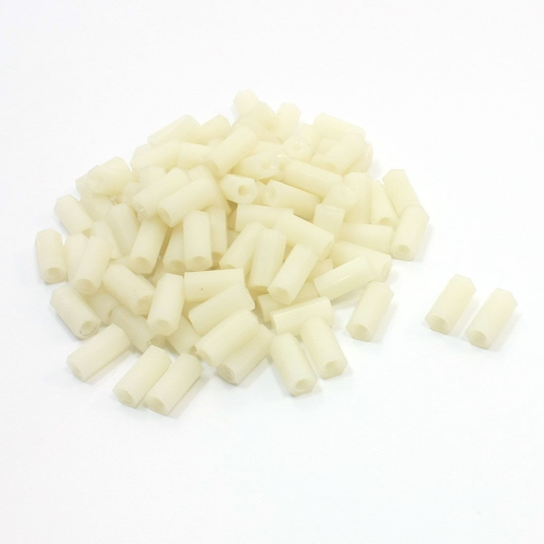 Machine Boards M3 x 12mm Insulated Hex Hexagonal Threaded Spacer Support 100 Pcs