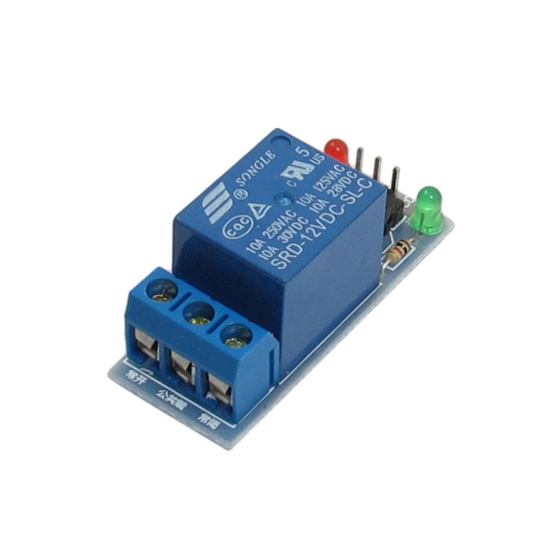 DC 12V Coil 10A PLC Power Relay Module 250V/125VAC 30V/28VDC