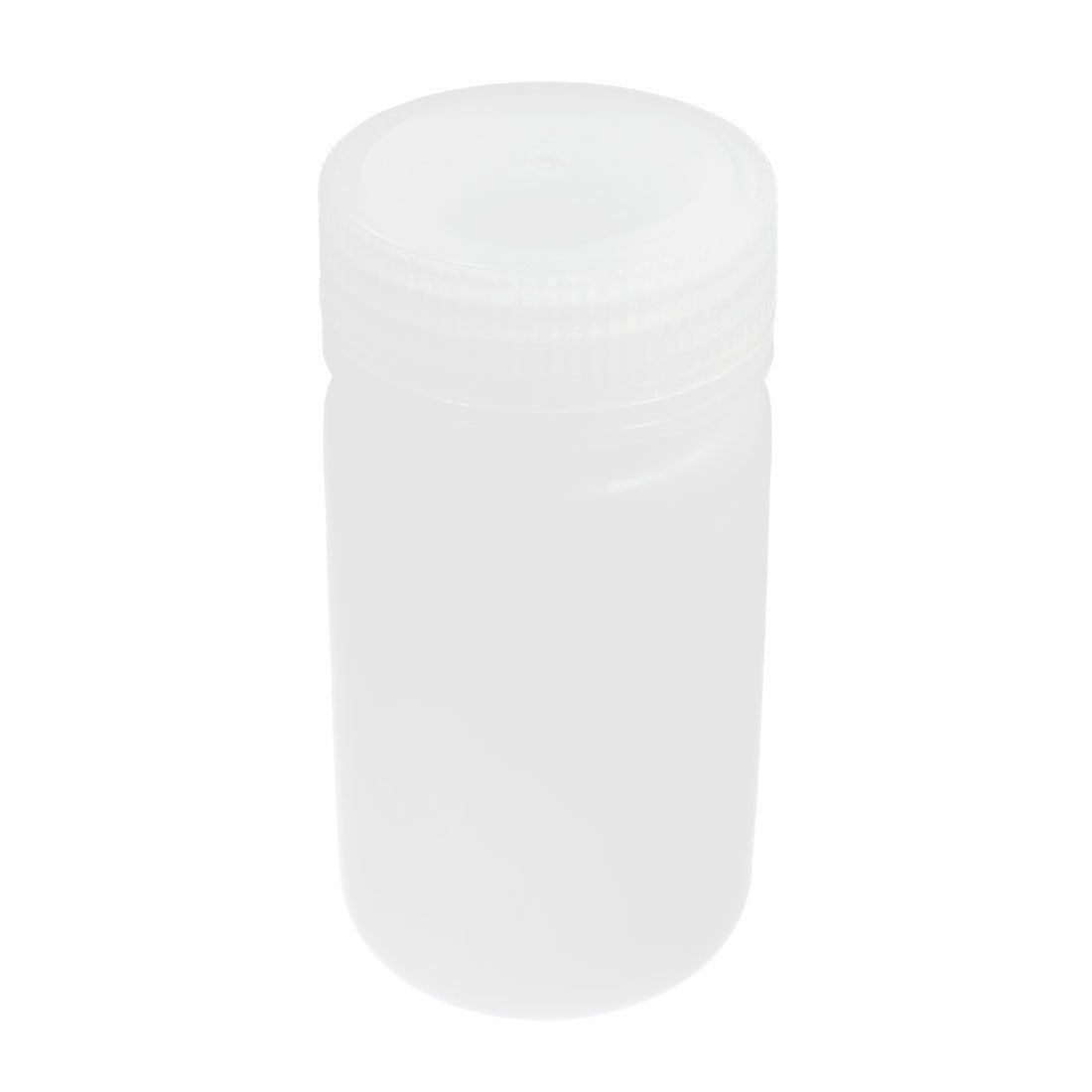 125ml 4 oz White Plastic Cylinder Shaped Chemical Reagent Bottle