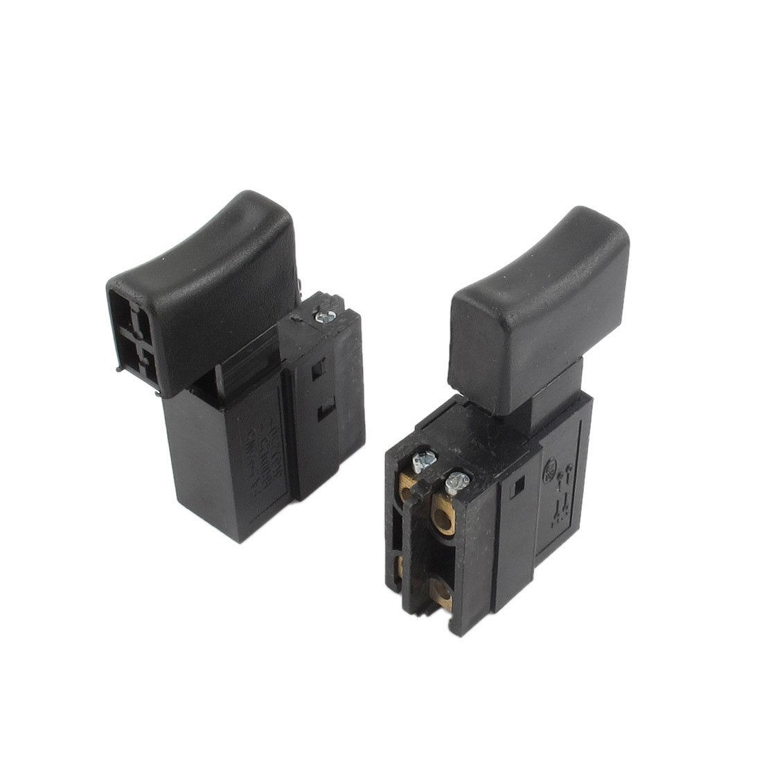 AC 250V 8A 125V 16A Monentary Trigger Switch for Electric Drill Tool 2 Pcs