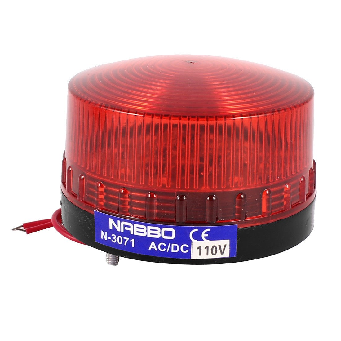 Industrial AC 110V Red LED Blinking Warning Light Bulb Signal Tower Lamp N-3071
