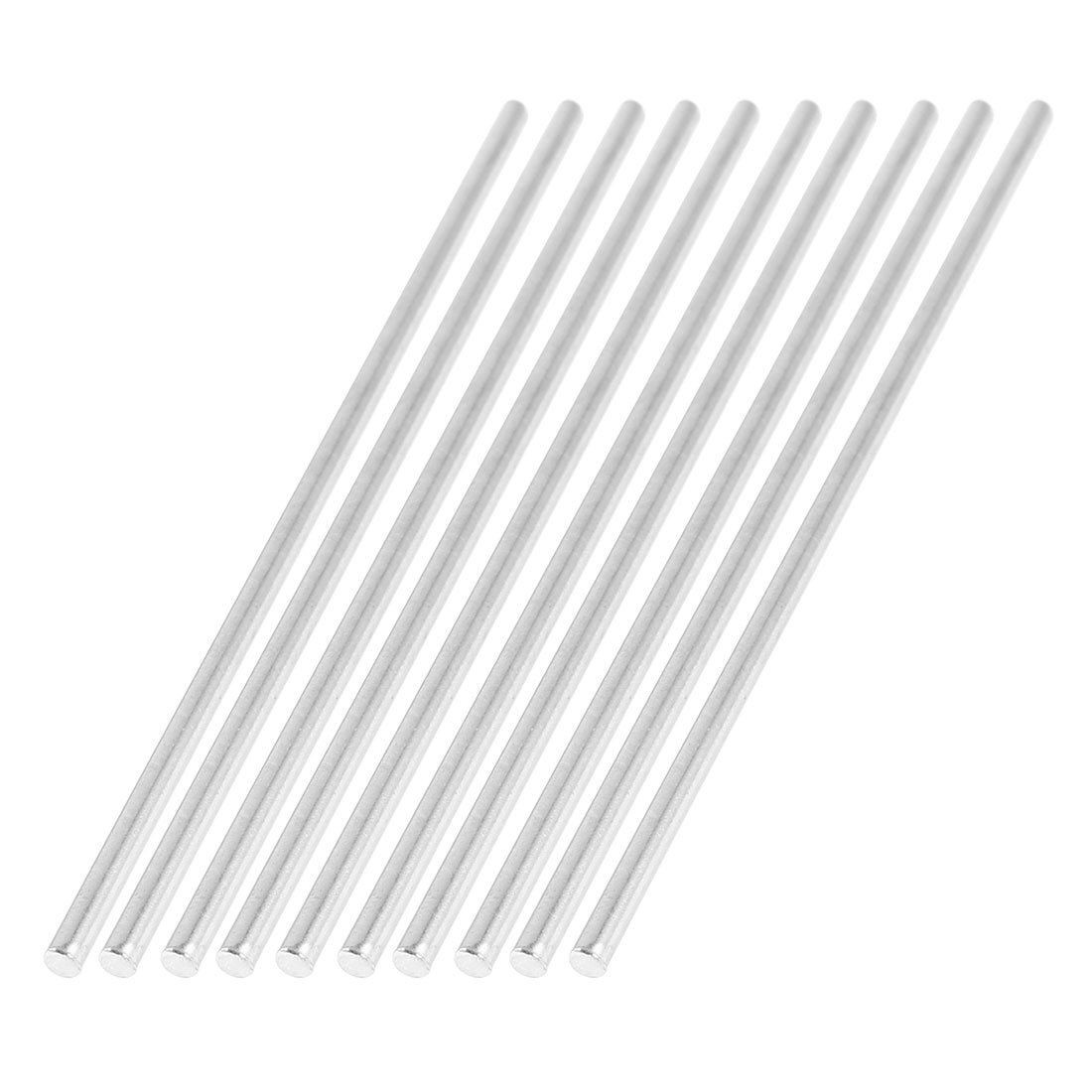 10 Pcs Car Model Toy DIY Stainless Steel Rod Axles Rod Bar 2mm x 100mm