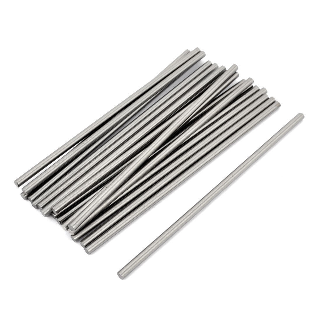 20pcs High Speed Steel Round Turning Lathe Carbide Bars 3mm x 100mm