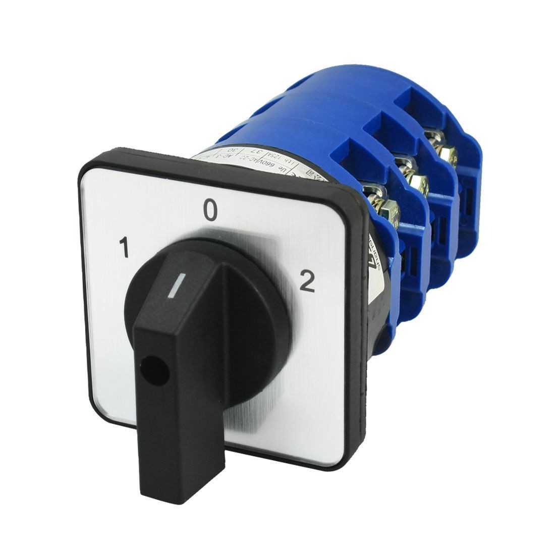 LW28-125A/3 Panel Mounting 3-Position 3-Phase Rotary Cam Changeover Switch