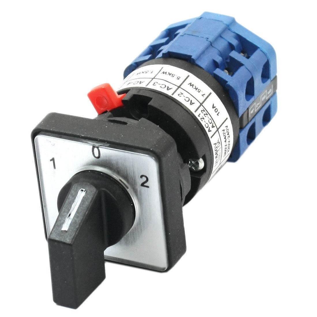 660V 10A 3-Position 2Phase Electric Welding Machinery Changeover Switch